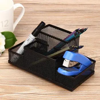 Hot Iron Mesh Home Office Pen Pencils Holder Desk Stationery Storage Organizer Box
Hot Iron Mesh Home Office Pen Pencils Holder Desk Stationery Storage Organizer Box