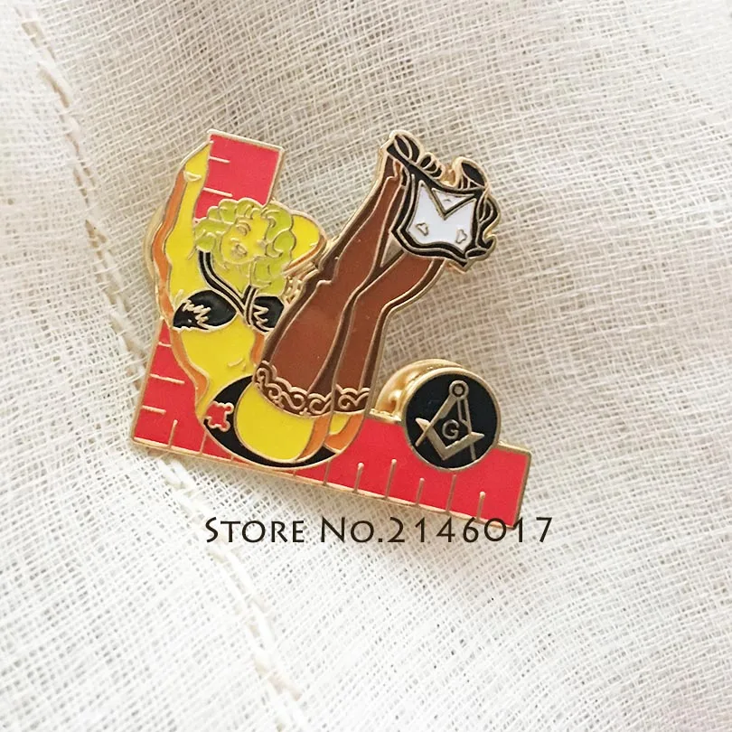 Freemason Soft Enamel Pins and Brooch Masons Ladies of the Lodge Blonde Pin-Up Girl Model Sexy Red Yellow Masonic Lapel Pin
Freemason Soft Enamel Pins and Brooch Masons Ladies of the Lodge Blonde Pin-Up Girl Model Sexy Red Yellow Masonic Lapel Pin