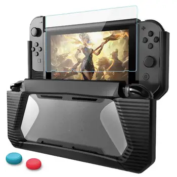 Hard Case TPU Bumper Cover Drop Proof Anti-Scratch Console Protective Skin For Nintend Switch Game Console Case
Hard Case TPU Bumper Cover Drop Proof Anti-Scratch Console Protective Skin For Nintend Switch Game Console Case