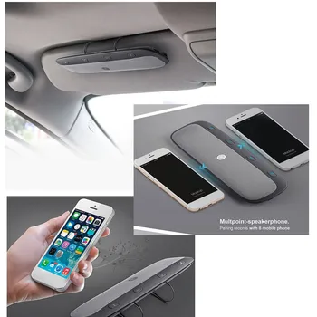 1set Sun visor Multipoint Wireless bluetooth Handsfree Calling Car Kit Speakerphone Audio Music Speaker For Smartphones TZ900
1set Sun visor Multipoint Wireless bluetooth Handsfree Calling Car Kit Speakerphone Audio Music Speaker For Smartphones TZ900