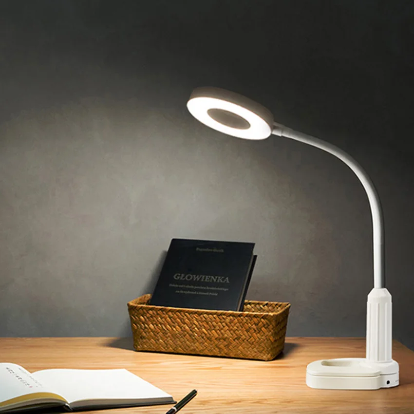 W12 LED Table Lamp Eye Care Reading Desk Light Dimmable Adjustable Flexible Lighting USB LED Night Lamp Lights For Home Use
W12 LED Table Lamp Eye Care Reading Desk Light Dimmable Adjustable Flexible Lighting USB LED Night Lamp Lights For Home Use
