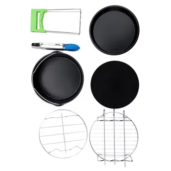 New Air Fryer Accessories for Gowise Phillips Cozyna and Secura, Set of 7, Fit all Airfryer 3.7QT - 4.2QT - 5.3QT - 5.8QT
New Air Fryer Accessories for Gowise Phillips Cozyna and Secura, Set of 7, Fit all Airfryer 3.7QT - 4.2QT - 5.3QT - 5.8QT