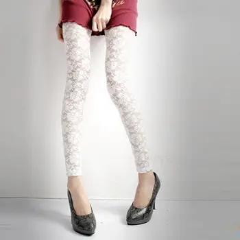 Pure Black White See Through Fitness Leggings Transparent Sexy Leggings For Women Sexiest Lace Floral Leggings One Size
Pure Black White See Through Fitness Leggings Transparent Sexy Leggings For Women Sexiest Lace Floral Leggings One Size