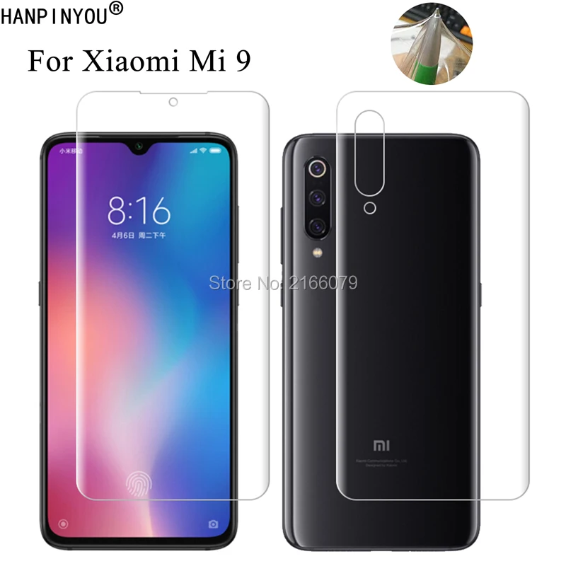For Xiaomi Mi 9 Mi9 M9 6.39" Soft TPU Front Back Full Cover Screen Protector Transparent Protective Film + Tools (Not Glass)
For Xiaomi Mi 9 Mi9 M9 6.39" Soft TPU Front Back Full Cover Screen Protector Transparent Protective Film + Tools (Not Glass)
