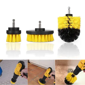 3Pcs Power Scrubber Brush Drill Brush Clean for Bathroom Surfaces Tub Shower Tile Grout Cordless Power Scrub Drill Cleaning Kit
3Pcs Power Scrubber Brush Drill Brush Clean for Bathroom Surfaces Tub Shower Tile Grout Cordless Power Scrub Drill Cleaning Kit