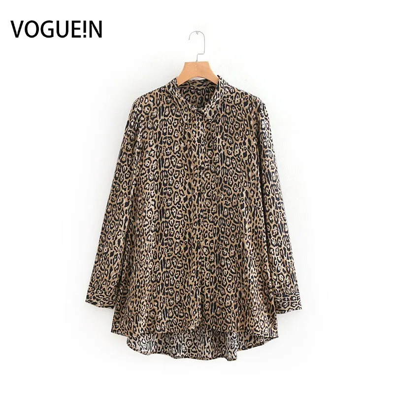 VOGUEIN New Womens Sexy Animal Leopard Print Long Sleeve Long Blouse Shirt Top Wholesale
VOGUEIN New Womens Sexy Animal Leopard Print Long Sleeve Long Blouse Shirt Top Wholesale