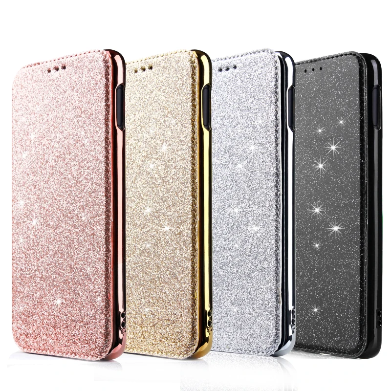 Glitter Slim Leather Wallet Flip Phone Cover For Samsung Galaxy S10 Lite S8 S9 plus S7 S6 edge Note 10 Pro 8 9 TPU Back Cover
Glitter Slim Leather Wallet Flip Phone Cover For Samsung Galaxy S10 Lite S8 S9 plus S7 S6 edge Note 10 Pro 8 9 TPU Back Cover