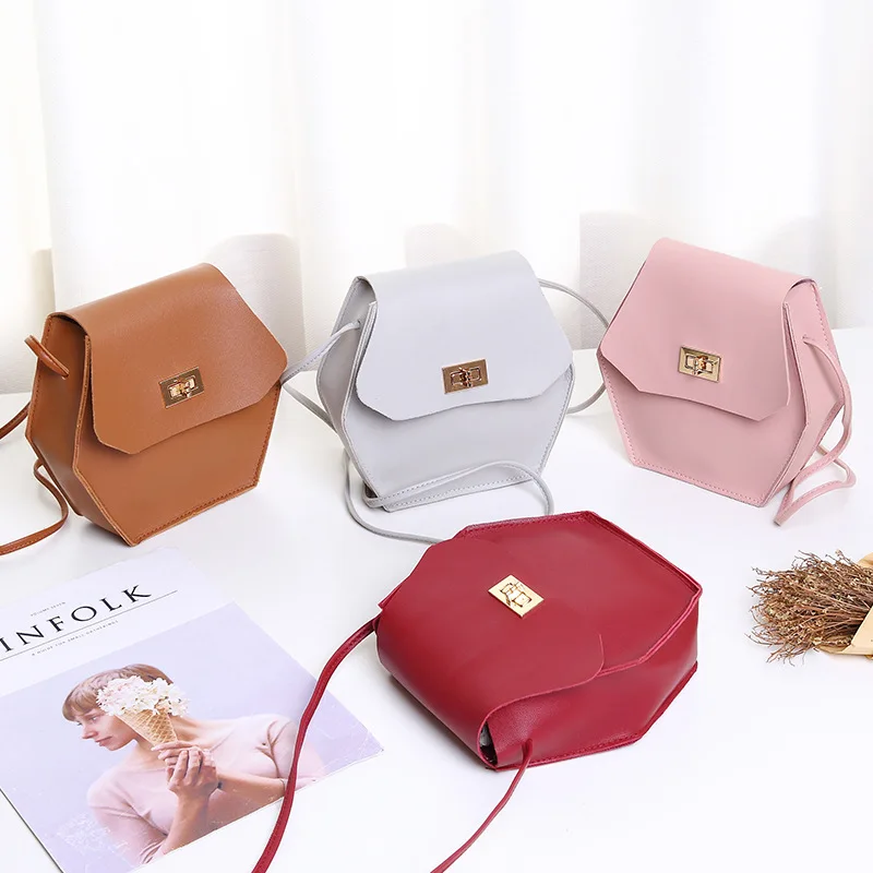 Girls' Small Shoulder Messenger Bag 2019 Fashion Hexagon Women Cross Body Handbags Change Coin Mini Phone Pouch for Little Kids
Girls' Small Shoulder Messenger Bag 2019 Fashion Hexagon Women Cross Body Handbags Change Coin Mini Phone Pouch for Little Kids