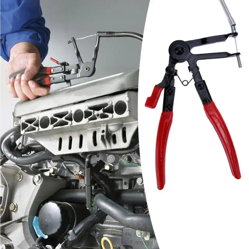 Auto Vehicle Pliers Tool Cable Type Flexible Wire Long Reach Hose Clamps Pliers for Car Repairs Hose Clamp Removal Plier Nippers
Auto Vehicle Pliers Tool Cable Type Flexible Wire Long Reach Hose Clamps Pliers for Car Repairs Hose Clamp Removal Plier Nippers