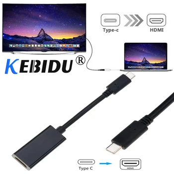 KEBIDU Hot USB C to HDMI Adapter 4K 60Hz Type C 3.1 Male to HDMI Female Cable Adapter Converter for Samsung HUAWEI USB C to HDMI
KEBIDU Hot USB C to HDMI Adapter 4K 60Hz Type C 3.1 Male to HDMI Female Cable Adapter Converter for Samsung HUAWEI USB C to HDMI