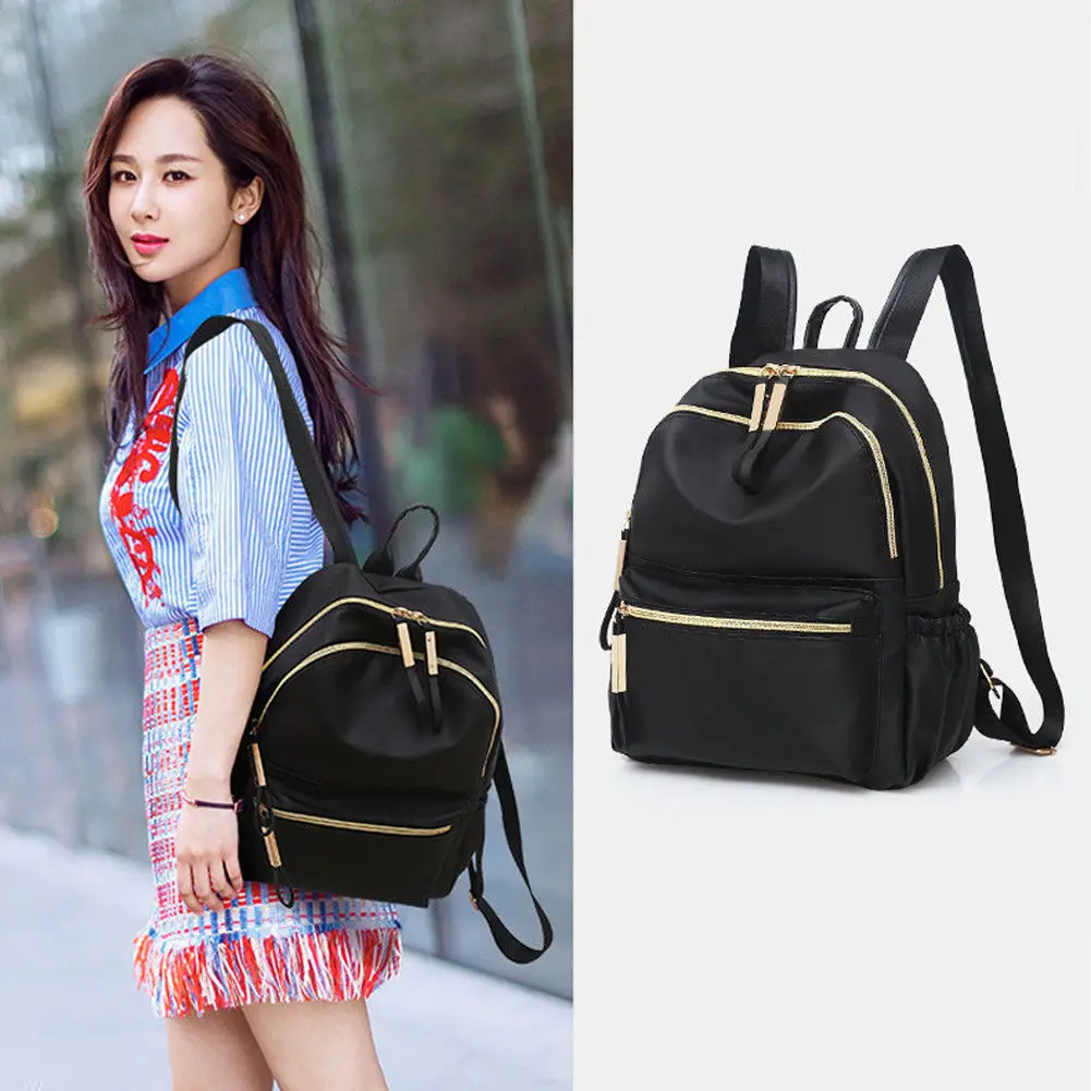 Fashion Women Girls Mini Oxford Black Backpack Rucksack School Bag Travel Backpack
Fashion Women Girls Mini Oxford Black Backpack Rucksack School Bag Travel Backpack