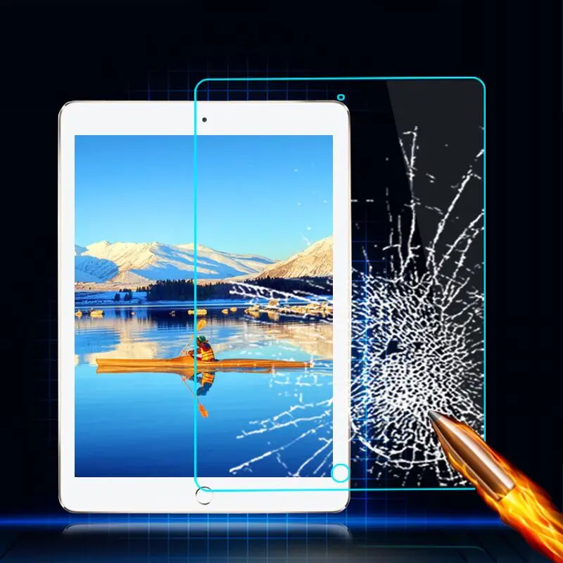 1 шт. закаленное стекло для iPad mini 2 3 4 5 Защитная пленка экрана 2017 2018 Air Pro 9 7 дюйма с