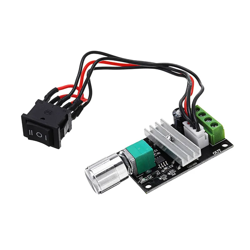 1pc New DC 6V/12V/24V/28V 3A 80W PWM Motor Speed Controller Regulator Adjustable Reversible Driver Switch Module | Обустройство дома