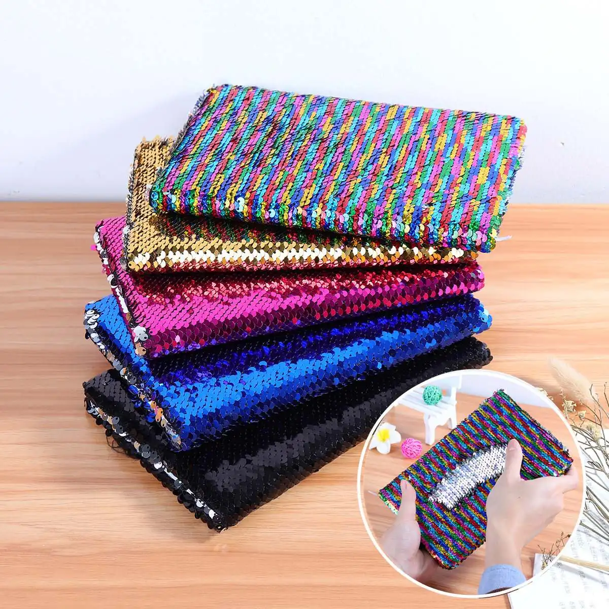 Reversible Glitter Sequin Journal Office Diary A5 Notebook Notepad School Memos Stationery for Kids Girls Adults Festival Gifts
Reversible Glitter Sequin Journal Office Diary A5 Notebook Notepad School Memos Stationery for Kids Girls Adults Festival Gifts