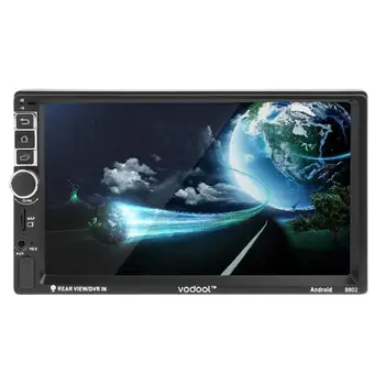 VODOOL 7in TFT Touch Screen 2 Din Quad-core Android 7.1 Bluetooth Car GPS Navigator 1080P MP5 Player Camera
VODOOL 7in TFT Touch Screen 2 Din Quad-core Android 7.1 Bluetooth Car GPS Navigator 1080P MP5 Player Camera