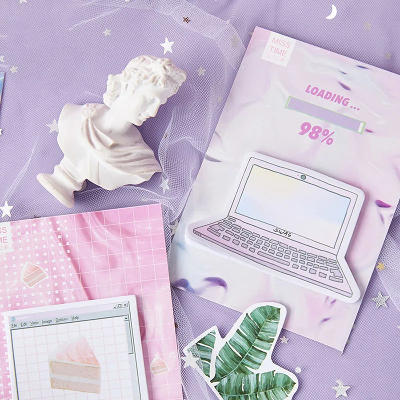 Kawaii Grid Memo Pads Creative Computer Cake Sticky Notes Planner Stickers Writing Pad Novetly Stationery Office School Supplies
Kawaii Grid Memo Pads Creative Computer Cake Sticky Notes Planner Stickers Writing Pad Novetly Stationery Office School Supplies