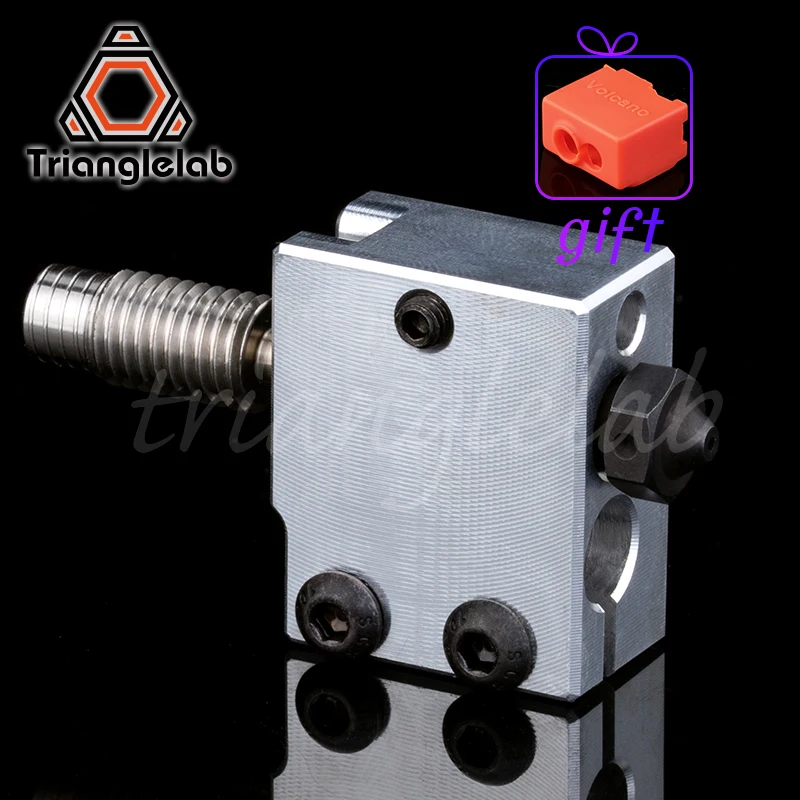 1PC Hardened Steel Volcano Nozzles Volcan heater block titanium alloy heat break TC4 for printing PEI PEEK or Carbon fiber
1PC Hardened Steel Volcano Nozzles Volcan heater block titanium alloy heat break TC4 for printing PEI PEEK or Carbon fiber