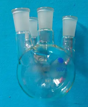 500ml,24/40,4-Neck,Round Bottom Glass Flask,Four Necks,Laboratory Boiling Bottle
500ml,24/40,4-Neck,Round Bottom Glass Flask,Four Necks,Laboratory Boiling Bottle