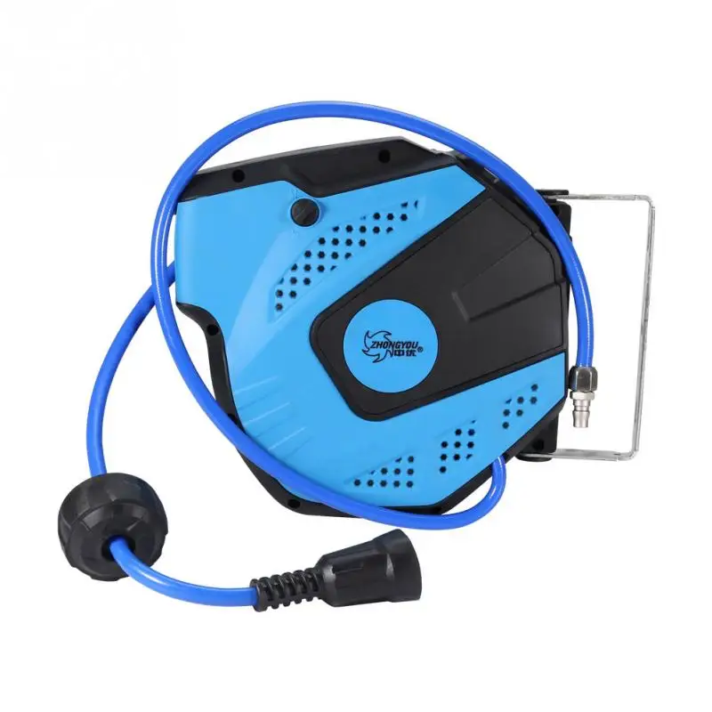 Heavy Duty Auto Retractable Air Hose Reel Wall Mounted with PU Air Hose Installation Accessories
Heavy Duty Auto Retractable Air Hose Reel Wall Mounted with PU Air Hose Installation Accessories