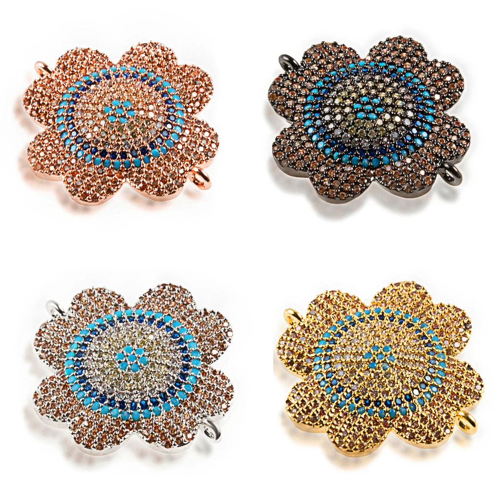 Sexy Mom DIY Bead Work Micro-inlay Jewelry Making Findings Supplies Paved Zircon Copper Metal Heart Flower Charm Beads
Sexy Mom DIY Bead Work Micro-inlay Jewelry Making Findings Supplies Paved Zircon Copper Metal Heart Flower Charm Beads