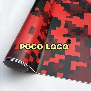 Digital Elite Red Camouflage Vinyl Wrap Film Decal Sheet Roll Adhesive Laminated With Premium PVC Matte Overlaminate
Digital Elite Red Camouflage Vinyl Wrap Film Decal Sheet Roll Adhesive Laminated With Premium PVC Matte Overlaminate