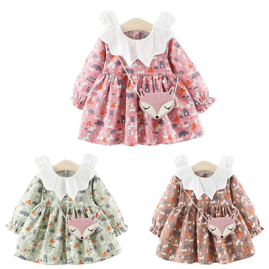 Toddler Infant Newborn Baby Girl Dress Cartoon Fox Long Sleeve Tutu Party Dress Spring Autumn Baby Girl Clothing 6M 3Years
Toddler Infant Newborn Baby Girl Dress Cartoon Fox Long Sleeve Tutu Party Dress Spring Autumn Baby Girl Clothing 6M 3Years
