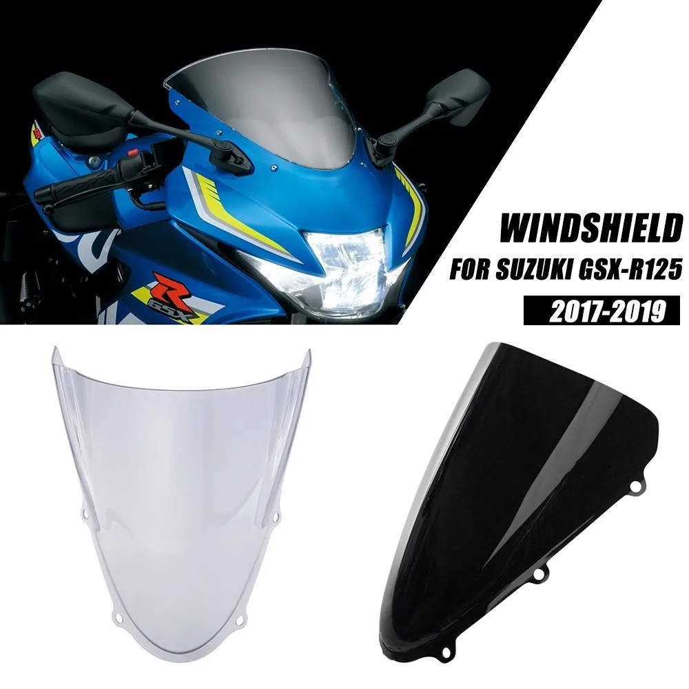 Windshield For Suzuki GSX-R125 GSXR 125 2017 2018 2017-2019 Windscreen Wind Shield Motorcycle Aftermarket Screen Protector
Windshield For Suzuki GSX-R125 GSXR 125 2017 2018 2017-2019 Windscreen Wind Shield Motorcycle Aftermarket Screen Protector