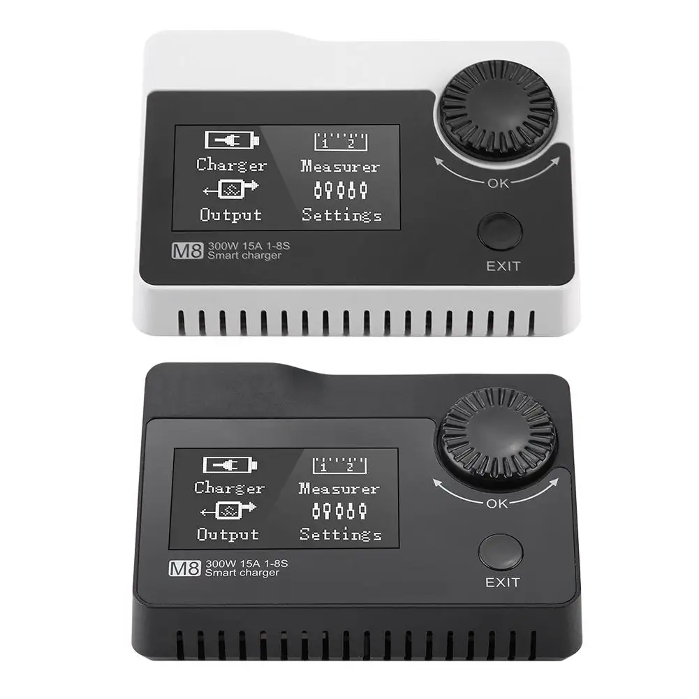 Toolkit RC M8 300W 15A 2-8S LiPo Battery Charger Discharger Cell Checker Servo Tester Lithium battery balance charger discharger
Toolkit RC M8 300W 15A 2-8S LiPo Battery Charger Discharger Cell Checker Servo Tester Lithium battery balance charger discharger