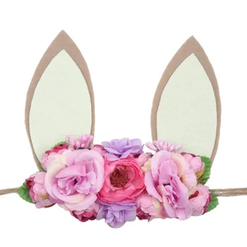 Adorable Easter Bunny Headband Rabbit Ear Flower Crown Children Floral Headpiece Birthday Princess Hair Band
Adorable Easter Bunny Headband Rabbit Ear Flower Crown Children Floral Headpiece Birthday Princess Hair Band