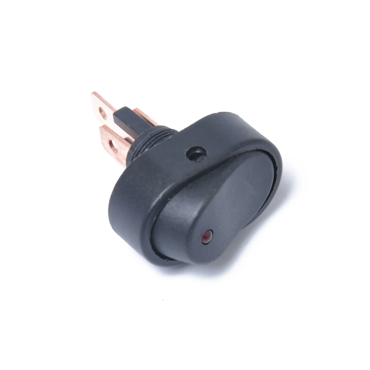 Пластиковый автомобильный кулисный переключатель 12 V 3 Pins On Off control (красный свет) |