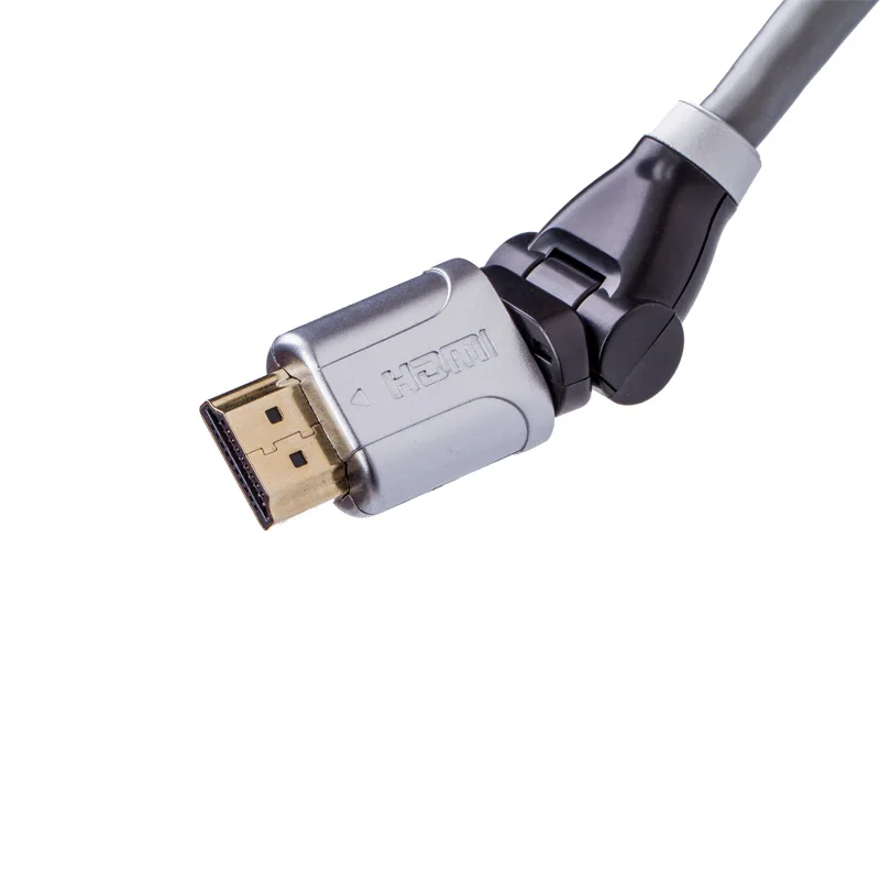 Hdmi кабель Choseal QS8135 2 0 V с разъемом Папа папа поворотный терминал 3D 4 K ТВ для PS3