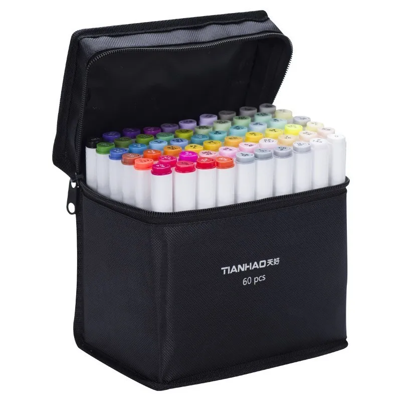 30/40/60/80Colors Art Markers Set Dual Head Alcohol Sketch Markers Pen For Manga Drawing Markers Design Supplies
30/40/60/80Colors Art Markers Set Dual Head Alcohol Sketch Markers Pen For Manga Drawing Markers Design Supplies