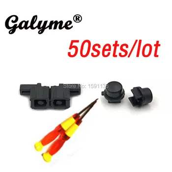 50 sets Fit Switch NX Joy-Con controller Plastic Buckle Lock Clasp Button for NSNintendo W/Screwdrivers Left Right Repair Tool
50 sets Fit Switch NX Joy-Con controller Plastic Buckle Lock Clasp Button for NSNintendo W/Screwdrivers Left Right Repair Tool