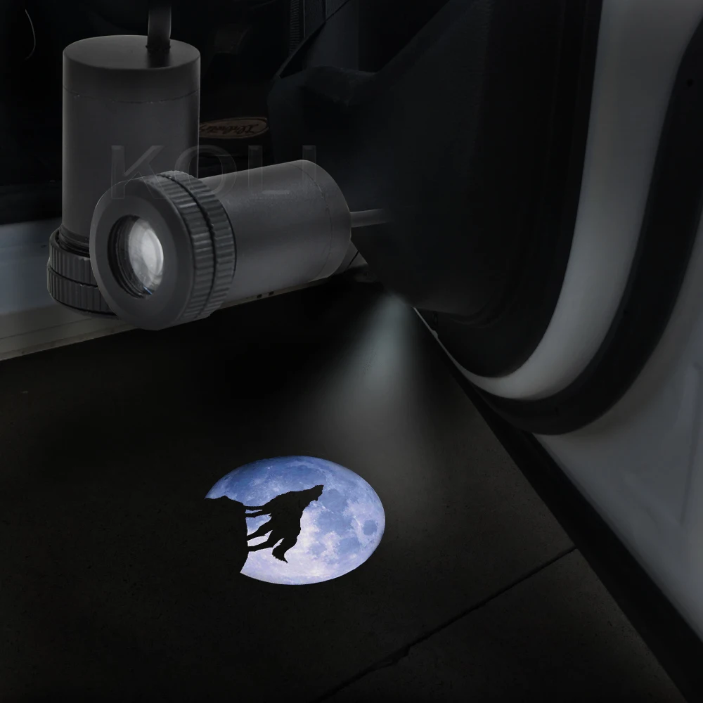 2x Blue Moon Wolf Logo Car Door Courtesy Welcome Lamp LED Laser Projector Shadow Light
2x Blue Moon Wolf Logo Car Door Courtesy Welcome Lamp LED Laser Projector Shadow Light