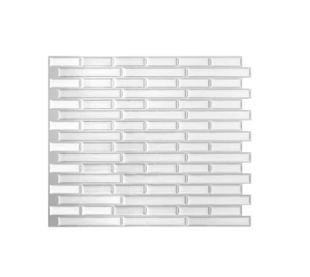Vividtiles Self Adhesive Mosaic Tile Wall decal Sticker DIY Kitchen Bathroom Home Decor Vinyl 3D Silver Waterproof Wallpaper
Vividtiles Self Adhesive Mosaic Tile Wall decal Sticker DIY Kitchen Bathroom Home Decor Vinyl 3D Silver Waterproof Wallpaper