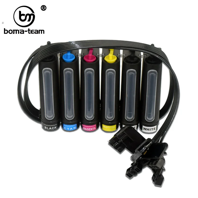 6 цветов светодиодные УФ-чернила Ciss система для Epson L800 R330 R270 T50 1390 1400 1450 1500w R1390 УФ планшетный принтер
6 цветов светодиодные УФ-чернила Ciss система для Epson L800 R330 R270 T50 1390 1400 1450 1500w R1390 УФ планшетный принтер
