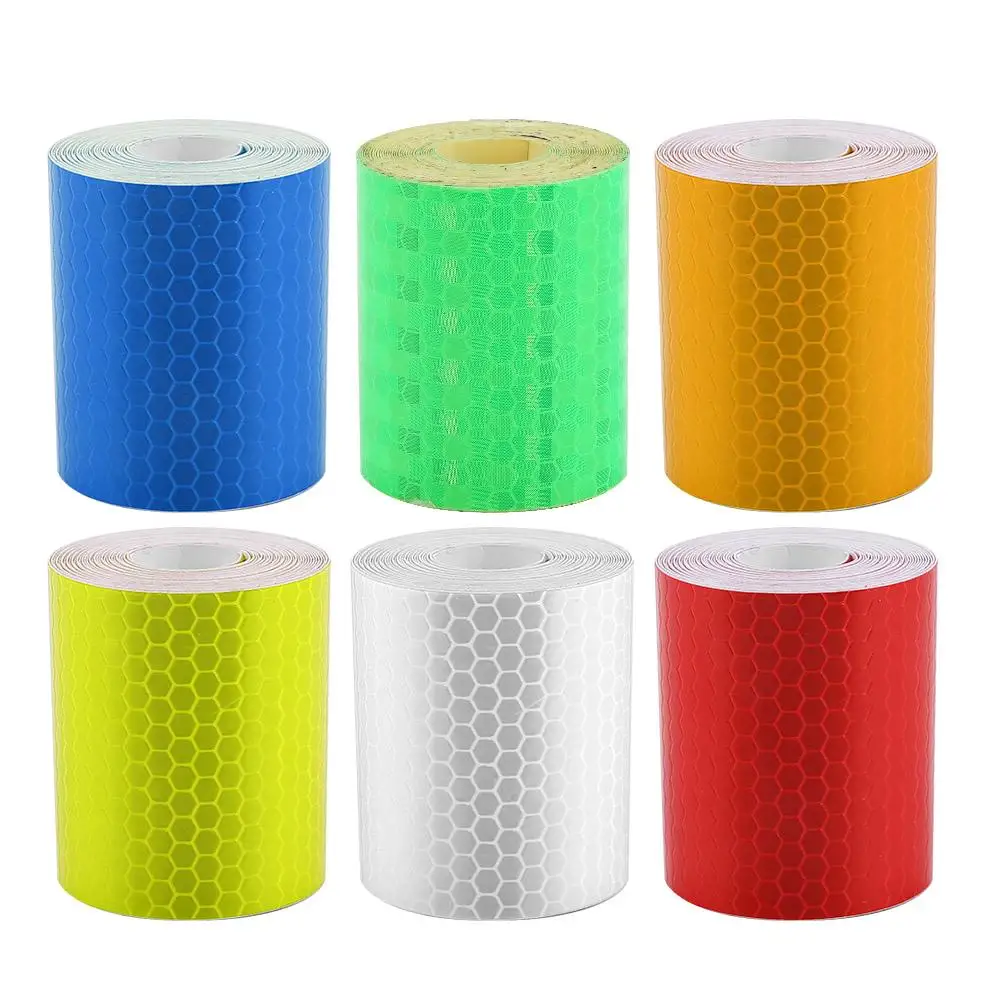 5cmx3m Bicycle Stickers Reflective Tape Sticker Night Cycling Safety Adhesive Reflective Tape Roll Sticker For Trailers
5cmx3m Bicycle Stickers Reflective Tape Sticker Night Cycling Safety Adhesive Reflective Tape Roll Sticker For Trailers