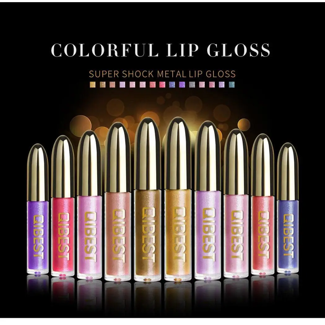 28 Colors Shimmer Glitter Colorful Lip Gloss Long Lasting Waterproof Special Liquid Lipstick Women Makeup Beauty Cosmetic
28 Colors Shimmer Glitter Colorful Lip Gloss Long Lasting Waterproof Special Liquid Lipstick Women Makeup Beauty Cosmetic