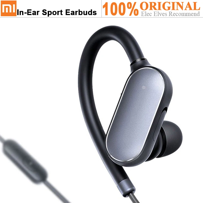 

Xiaomi In-Ear Sport Earbuds Wireless Bluetooth Headphone Support Hands-Free Calls Volume Control Song Switch Ear Hook Earphone