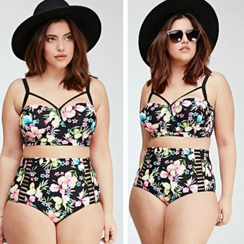 2019 New Sexy Women Bikini Set High Waist Plus Size Printed Swimsuit Bathing Suit Push Up Summer Beachwear
2019 New Sexy Women Bikini Set High Waist Plus Size Printed Swimsuit Bathing Suit Push Up Summer Beachwear