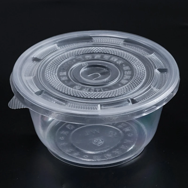 50 pcs. Transparent Plastic Disposable Soup Bowls Chutney Bowls Storage Box With Lid Food Containers 28 G
50 pcs. Transparent Plastic Disposable Soup Bowls Chutney Bowls Storage Box With Lid Food Containers 28 G
