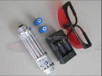 High Power Military Blue laser pointers 100000m 100w 450nm Burning Match/dry wood/candle/black/Burn cigarettes+Glasses+Gift Box
High Power Military Blue laser pointers 100000m 100w 450nm Burning Match/dry wood/candle/black/Burn cigarettes+Glasses+Gift Box
