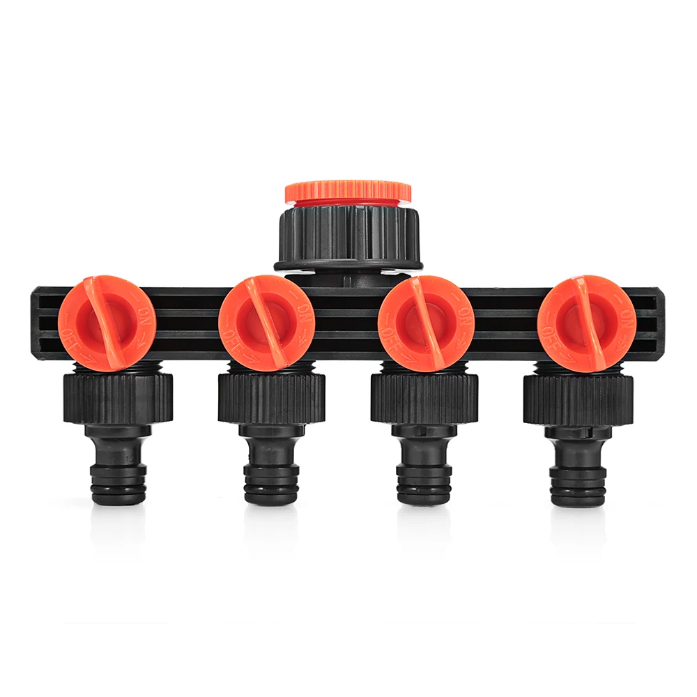 4-way Garden Hose Pipe Splitter Drip Irrigation Watering Connector Water Separator Plastic Joint Garden Tap Irrigation Watering
4-way Garden Hose Pipe Splitter Drip Irrigation Watering Connector Water Separator Plastic Joint Garden Tap Irrigation Watering