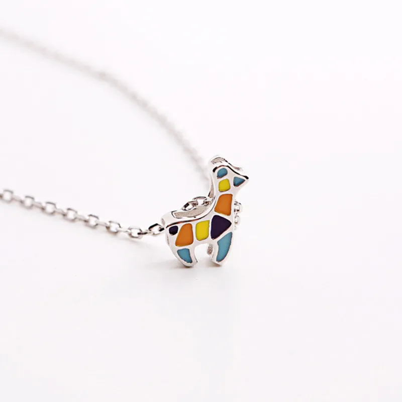 Kolye Network Explosion Lose Money Promotions! 925 Jewelry Color Necklaces & Pendants Colorful Giraffe Collares Populares Joias
Kolye Network Explosion Lose Money Promotions! 925 Jewelry Color Necklaces & Pendants Colorful Giraffe Collares Populares Joias