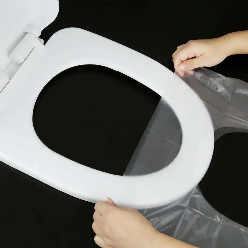 50pcs Disposable Travel Safety PE Plastic Toilet Seat Cover Mat Cushion Maternity Waterproof Antibacterial Potty Pad
50pcs Disposable Travel Safety PE Plastic Toilet Seat Cover Mat Cushion Maternity Waterproof Antibacterial Potty Pad