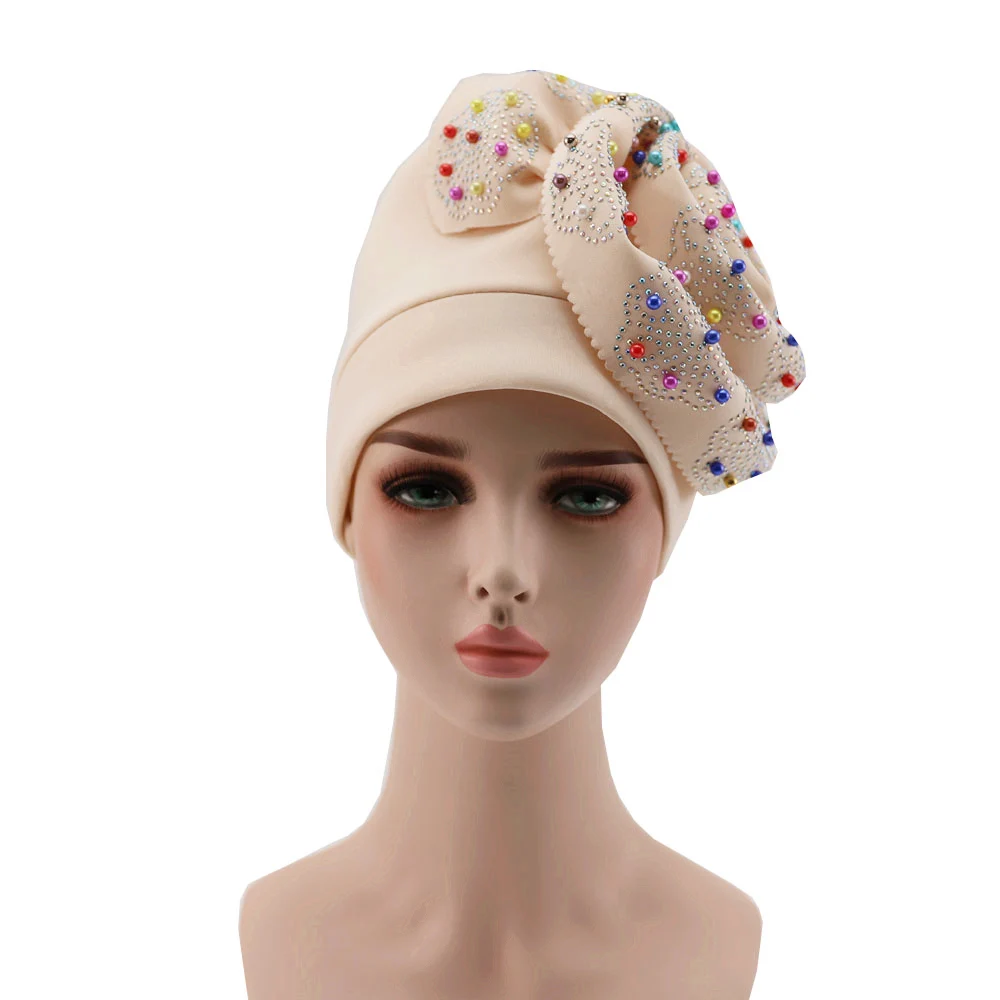 New Luxury Scarf Hijab Hats gele aso oke headtie with stones and beads Turban Plus Ceramic Flip Muslim Hijab Caps TUB001
New Luxury Scarf Hijab Hats gele aso oke headtie with stones and beads Turban Plus Ceramic Flip Muslim Hijab Caps TUB001