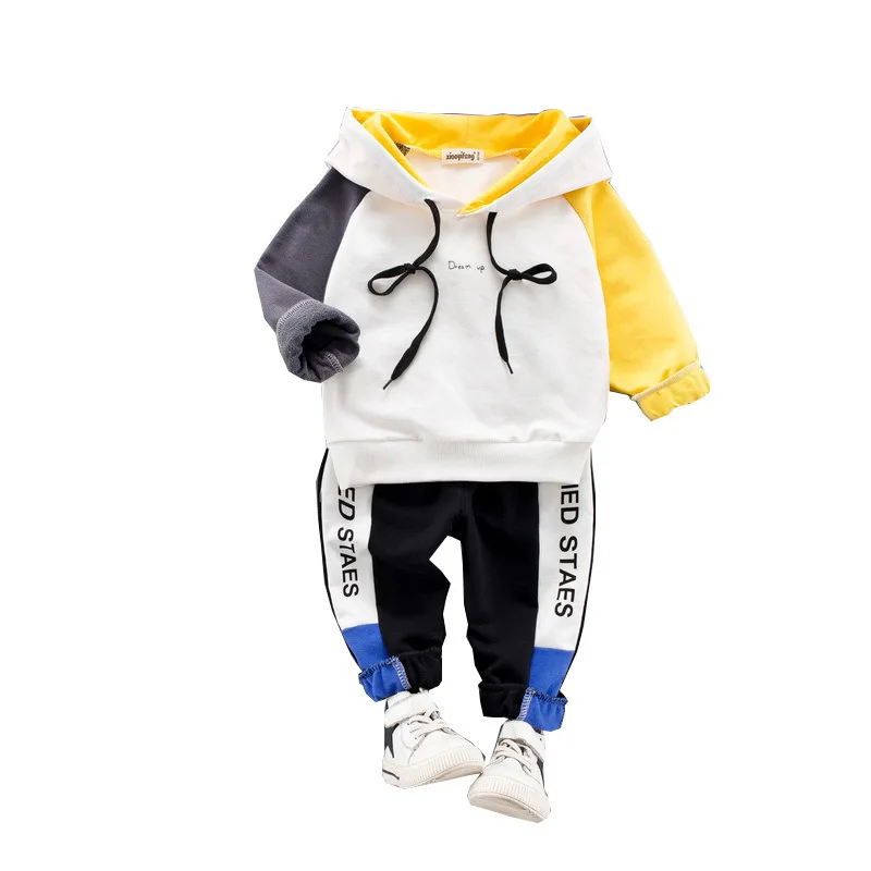 2019 New Spring Children Patchwork Clothing Suits Baby Boys Girls Hooded Sweatshirt Pants 2Pcs/sets Kid Sport Clothes Tracksuits
2019 New Spring Children Patchwork Clothing Suits Baby Boys Girls Hooded Sweatshirt Pants 2Pcs/sets Kid Sport Clothes Tracksuits