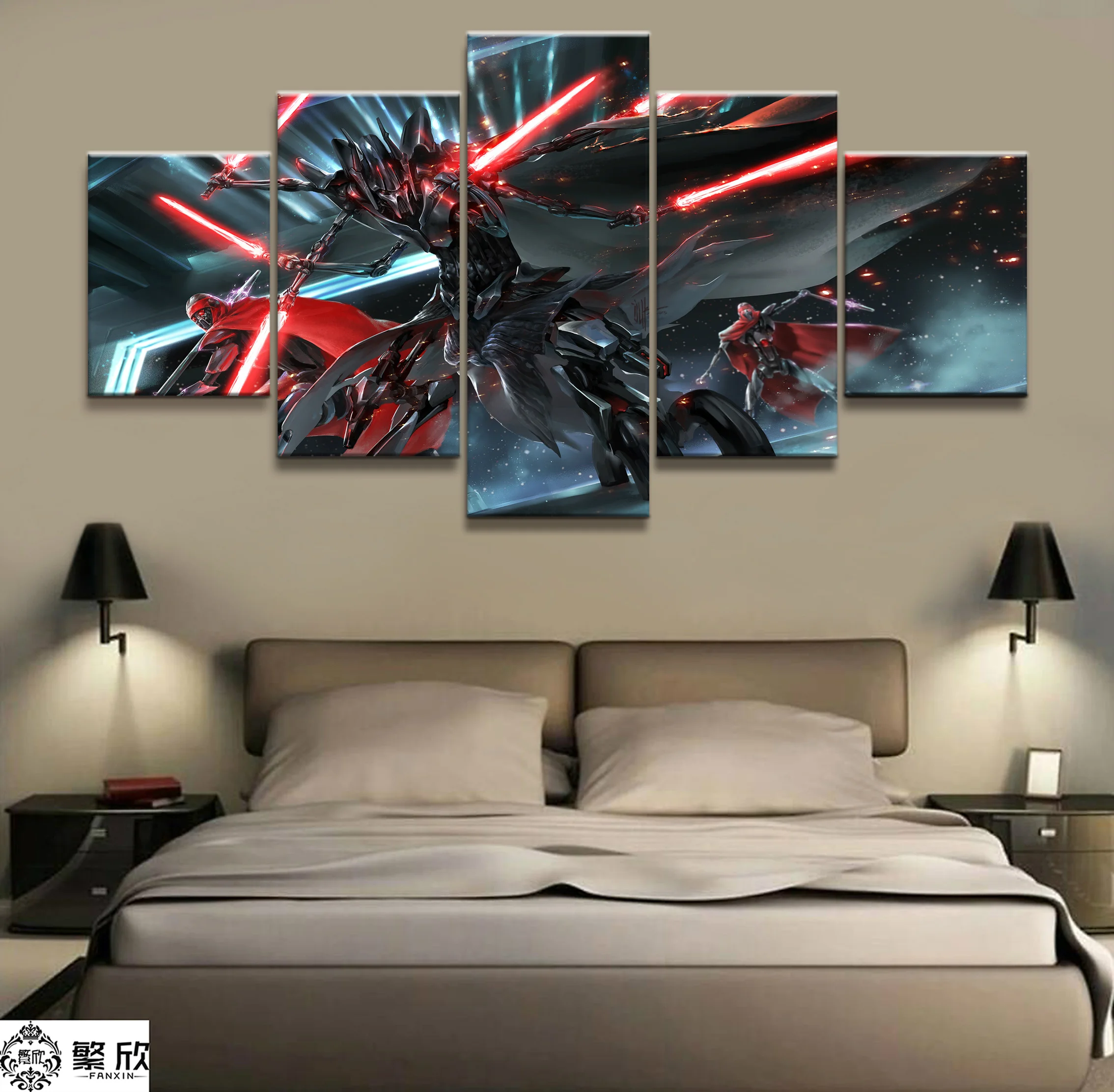 5 Pieces Painting Star War Movie Poster Modern Home Decor For Living Room Wall Canvas Print Pictures Painting Canvas Wholesale
5 Pieces Painting Star War Movie Poster Modern Home Decor For Living Room Wall Canvas Print Pictures Painting Canvas Wholesale