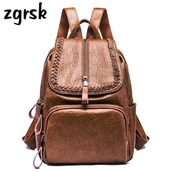 Women Backpack Casual Large Capacity School Backpack Preppy Style Shoulder Bag Travel Bag Ipad Poacket Knitting Bag Mochila
Women Backpack Casual Large Capacity School Backpack Preppy Style Shoulder Bag Travel Bag Ipad Poacket Knitting Bag Mochila