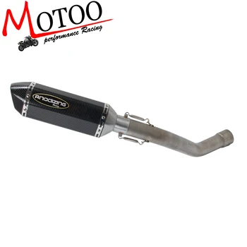 Motorcycle Exhaust System Slip On Middle Pipe For KAWASAKI Ninjia 1000 ZX-10R ZX10R 2008 2009 2010
Motorcycle Exhaust System Slip On Middle Pipe For KAWASAKI Ninjia 1000 ZX-10R ZX10R 2008 2009 2010